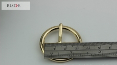 China manufacturer 30mm round pin belt buckle for bag RL-BPB012-30MM