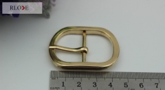 Custom made oval shape 29mm handbag hardware metal pin buckles RL-BPB027