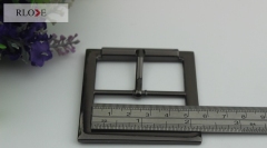 Simple design zinc alloy 50mm metal pin belt buckle RL-BPB014