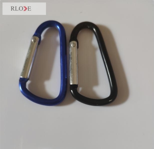 Custom Wholesale 55mm Aluminum Carabiner Hook RL-CH003