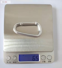 Bulk Price 56MM Silver D Shape Carabiner Hook With High Quality RL-CH039