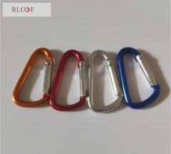 Manufacturer direct delivery customized aluminum carabiner hooks RL-CH001