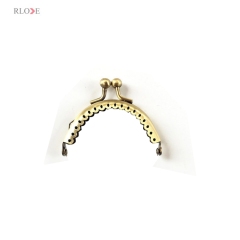 wholesale high quality 6.5cm kiss lock metal mini coin purse frame RL-PMF0016