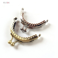 wholesale high quality 6.5cm kiss lock metal mini coin purse frame RL-PMF0016