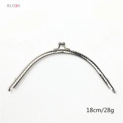 High Quality DIY Semicircle & Square Clutch Purse Frame Metal Coin Purse Frame RL-PMF0048-0057(8.5/10.5/12.5/15/18CM)