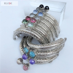 8.5CM bag accessories color choice silver candy purse frame clasp purse frame RL-PMF0106B