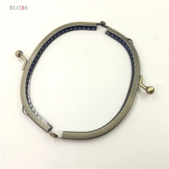 Multi size ball clasp metal bag accessories coin clutch metal purse frame RL-PMF0084&0085&0086