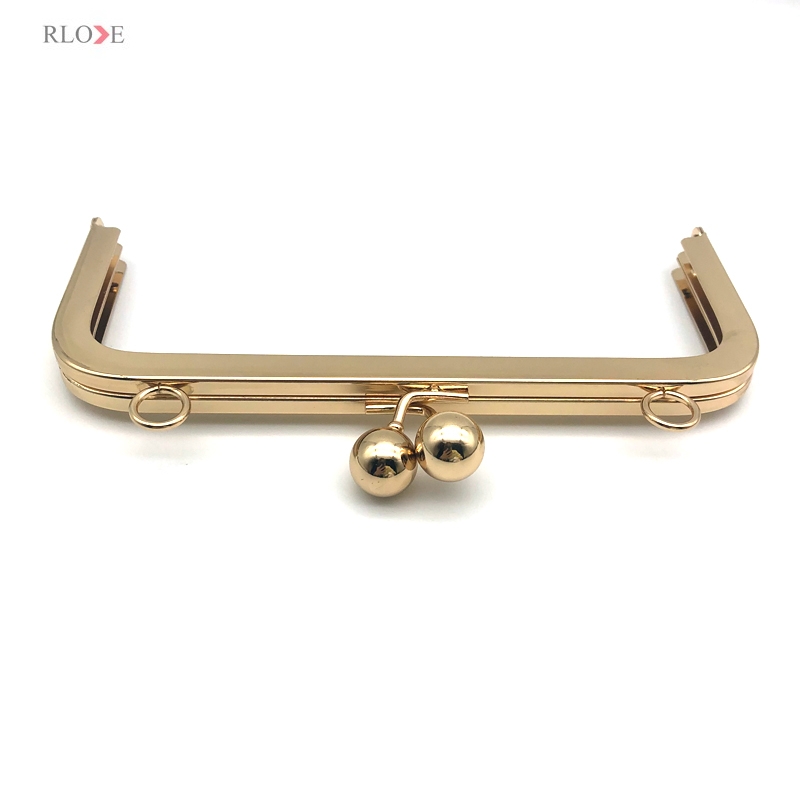 Round Metal Frame for Purse Handle Clutch Bag Handbag Accessories Making Purse  Clasp Lock Metal Clasp Bags Hardware