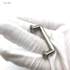 Bag Hardware Accessories Handle Holder Fittings 1 Inch Silver Color Metal Arch Bridge For Handbag