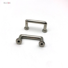 Bag Hardware Accessories Handle Holder Fittings 1 Inch Silver Color Metal Arch Bridge For Handbag