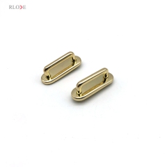 Good Quality Hanging Plating Zinc Alloy Hardware Light Gold 20 MM Arch Bridge For Leather Purse Accessories