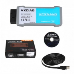 New arrival VXDIAG VCX NANO for Toyota supports diagnostic tests, programming matching, custom functions, the key matching, etc.
