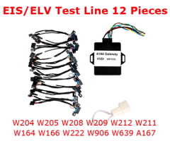12PCS EIS/ELV Test Line for Mercedes W204 W205 W208 W209 W212 W211 W164 W166 W222 W906 W639 A167