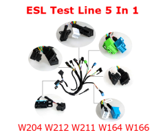 W204 W212 W221 W164 W166 5-in-1 Benz EIS ELV Test cables Works Together with VVDI MB TOOL