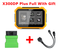 OBDSTAR X300 DP Plus X300 PAD2 C Package Full Version Support ECU Programming and Toyota Smart Key Get Free FCA 12+8 Adapter