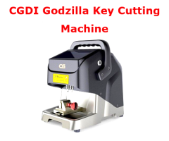 CG Godzilla Automotive Key Cutting Machine Support both Mobile and PC with Built-in Battery