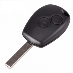 2 Button Key Shell with uncut Blade For Modus Clio 3 Kangoo Twingo 5 Pieces/Lot