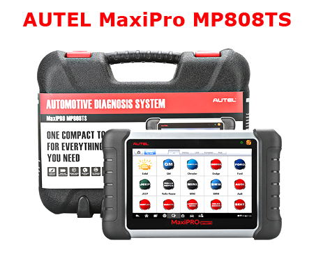 Autel MaxiPRO MP808TS Automotive Diagnostic Scanner with TPMS Service Function and Wireless Bluetooth