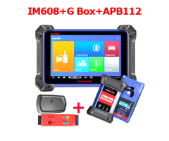 Original Autel MaxiIM IM608 ADVANCED IMMO & KEY PROGRAMMING with Autel APB112 and G-BOX2