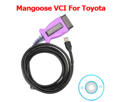 Mangoose VCI For Toyota V14.10.028 Single Cable Support DLC3 Diagnostic Trouble Codes