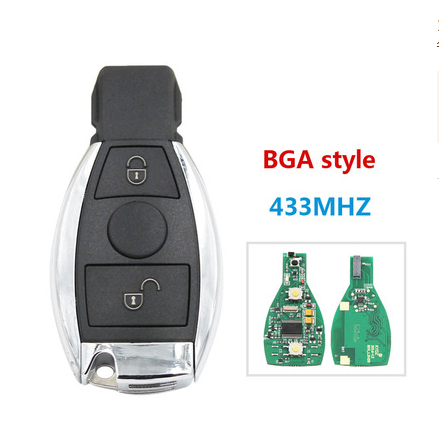 2 Buttons NEC Smart Key For Mercedes Benz C E S Class