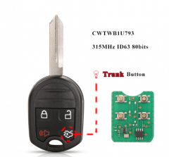 CWTWB1U793 Remote Key For Ford Explorer F150 F250 CWTWB1U793 Remote Key For Ford Explorer F150 F250