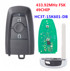 (433Mhz) HC3T-15K601-DB Smart Key For Ford Ecosport