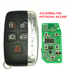 (433Mhz) 4+1btn Smart Key For LandRover