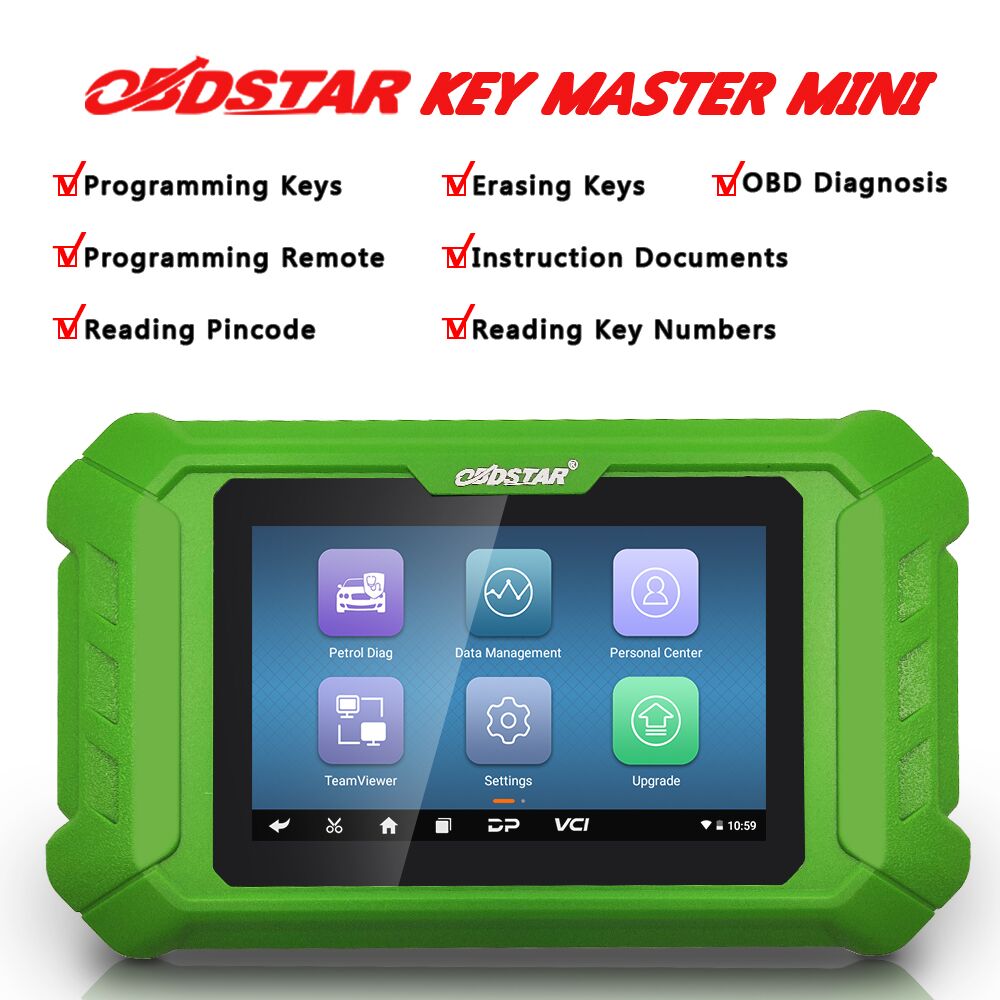 OBDSTAR MK5 & Key Master Mini Key Programmer Special for Hyundai/Kia IMMO for Brazil Fiat/VW Mahindra/Tata Latin America Version