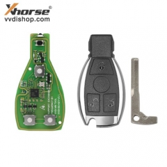 Xhorse VVDI BE Key Pro V4.2 with MB Smart Key Shell 3 Button Complete Key Package No logo