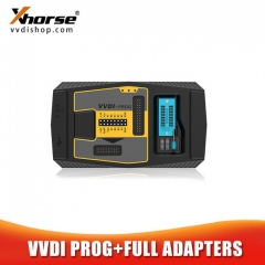 Xhorse VVDI Prog Programmer V5.3.5 with Full 11 Adapters Free Update Support Multi-Languages