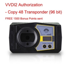 Xhorse VVDI2/VVDI Key Tool Copy ID48 Transponder 96 bit Authorization Get Free MQB Key Learn Authorization