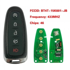 Aftermarket Remote Smart Key Fob BT4T-15K601-CX 5921287 46 Chip 433MHz For Ford Edge Escape Explorer Focus Taurus Flex