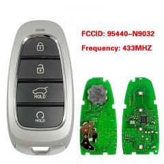 Aftermarket Smart Key 4 Buttons 433MHz Part number 95440-N9032 47 Chip Keyless Go Remote For Hyundai Tucson 2022