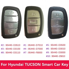 Aftermarket 3/4Button For Hyundai Tucson Smart Key 95440-D7010 95440-D3510 95440-D3000 D7000 D3500 D3010 D3110 2S610 D3100 F8000