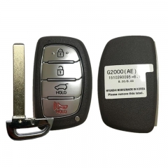 Aftermarket 4 Button Smart Key For Hyundai Ioniq 2017-2020 Proximity Remotes 433MHz PN 95440-G2000 FCC TQ8-FOB-4F11