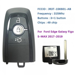 Original 3 Button Smart Key Fob With 434MHz Hitag-Pro Chip For Ford Edge Figo S-MAX Galaxy HS7T-15K601-DC A2C93142100