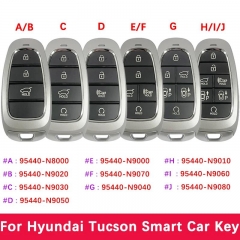 Aftermarket Key For Hyundai Tucson Remote 433MHz 47 Chip 95440-N9020 N9000 N9010 N9020 N9030 N9040 N9060 N9050 N9070 N9080