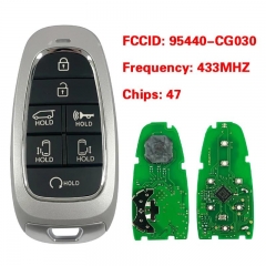 Aftermarket 7 Buttons Smart Key For Hyundai Staria 2021-2022 Keyless FCCID 95440-CG030 FOB-4F28 Hitag 3 47 Chip 433MHZ