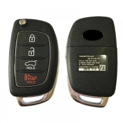 Original PCB 4 Button Flip Key For Hyundai Santa Fe 2013+ Remote Fob FCCID TQ8-RKE-3F04 315MHZ 95430-4Z101 DM-315-GE-TP