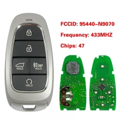 Aftermarket 5 Button Smart Keyless Remote Fob FCCID 95440-N907047 Chip 433Mhz TQ8-FOB-4F27 For Hyundai Tucson 2021-2022