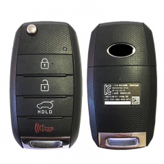 Original 4 Button Genuine Key For KIA Remote Control With 433MHz RKE-4F12 KCC-CRS-HMO-RKE-4F12