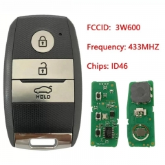 Aftermarket 3 Button Smart Card Remote Key 433MHz 95440-3W600 For K-IA Picanto Optima Sorento Sportage K5 2014 2015