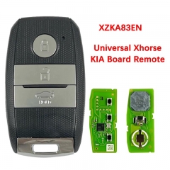 Xhorse 3 Buttons XZKA83EN Smart Car Key PCB Board With Shell Emergency Blade Fit VVDI Key Tool For Kia Sportage Sorento Niro