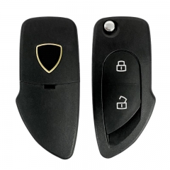 Aftermarket 2 Button Remote Flip Key For L-amborghini Gallardo Keyless Entry FCC MYT8Z0837231 315MHZ ID48 400 837 231