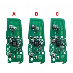 Original 3 Button Key For P-eugeot 5008 508 2020 C-itroen For Opel Smart PCB IM3A HITAG AES NCF29A1 434MHz Keyless Go