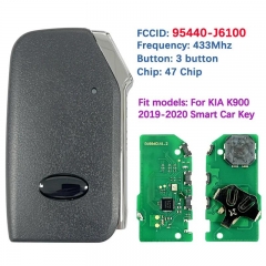 Aftermarket 3 Button Smart Key Remote Fob 47 Chip 433MHz FCC 95440-J6100 For KIA K900 2019-2020