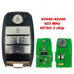 Aftermarket Key Smart Remote Key 433 MHz HITAG 3/47 chip FCC SVI-YPFGE05 95440-A9200 For KIA Carnival 2016-2017