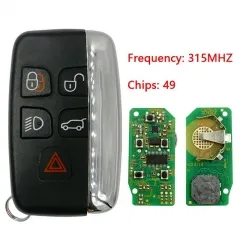 Aftermarket/Original 5 Button Smart Key For Range Rover Evoque/Sport/2010- 2016 Remote With 315 Mhz PCF7953P Chip