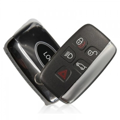 Aftermarket 5 Button Smart Card Remote Key For Range Rover 434Mhz Smooth Surface Without Logo